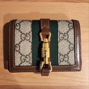 GUCCI 1961 Jackie Card Case Wallet